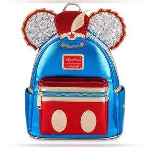 NWT Loungefly Disney Parks Dumbo The Main Attraction mini backpack